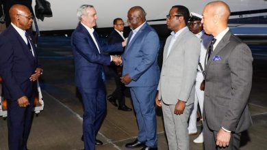 Foto de Abinader llega a Guyana para fortalecer acuerdos