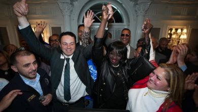 Foto de El alcalde de Paterson-NJ anunció el ganador de las elecciones municipales de este martes