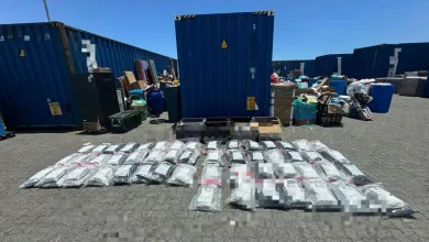 Foto de DNCD ocupa 133 paquetes de marihuana en puerto de Haina