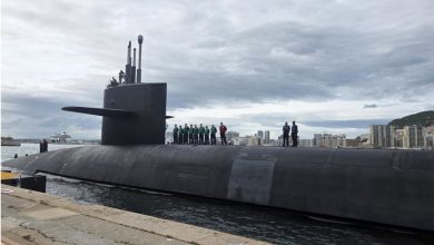 Foto de El mayor submarino nuclear de EE.UU. atraca en Gibraltar  ACN