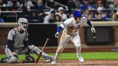 Foto de AJ Ewing destaca en su debut en la MLB