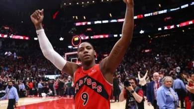 Foto de RJ Barrett alegra a Toronto con un triple en los últimos segundos