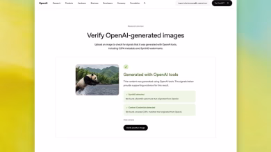 Foto de OpenAI agrega metadatos C2PA y marcas de agua SynthID a imágenes de IA