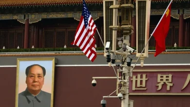 Foto de Donald Trump llegó a Beijing en su segunda visita a China desde 2017