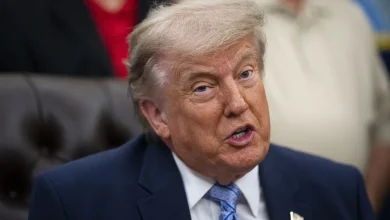 Foto de Donald Trump respondió a los candidatos republicanos que critican su administración