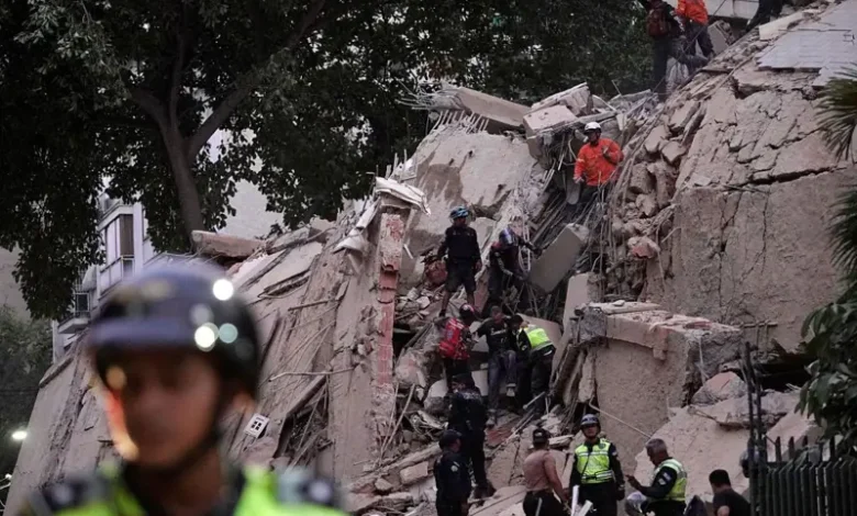 Foto de "Pide ayuda. Estamos aquí": Primer testimonio tras sismo de magnitud 7,2 y sus poderosas réplicas en Venezuela