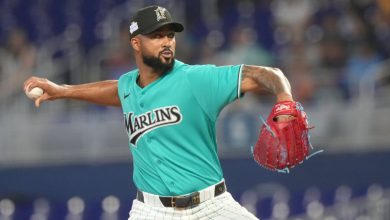 Foto de Alcántara dominó durante 7 entradas y llevó a los Marlins a unos Rays casi vacíos.