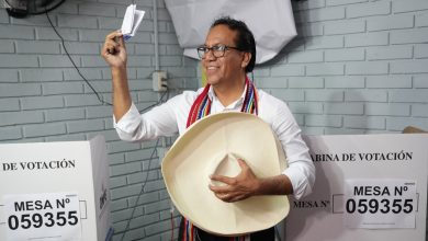 Foto de Roberto Sánchez pide protección del voto en Perú