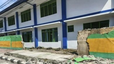 Foto de 20 personas murieron y cientos resultaron heridas en el terremoto de magnitud 7,8 en Filipinas.