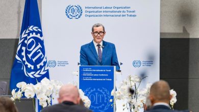 Foto de ¡En Ginebra! El ministro de Trabajo dijo que el nuevo código garantizaría los derechos.