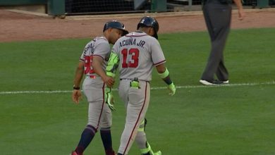 Foto de Ronald Acuña Jr. vuelve a la lista de lesionados