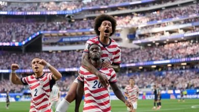 Foto de Estados Unidos salió victorioso 4-1 sobre Paraguay