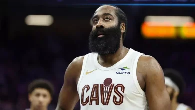 Foto de James Harden, arrestado en Texas por portar ilegalmente un arma en su auto