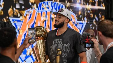 Foto de República Dominicana felicita a Carl Towns por ganar título de la NBA