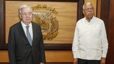 Foto de Abinadar y Guterres se reunirán en Palacio Nacional para discutir situación en Haití