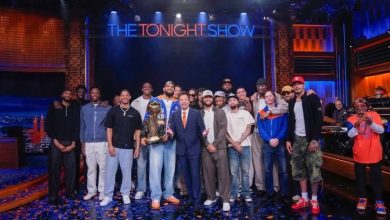 Foto de Los Knicks celebraron el título con Jimmy Fallon en un programa especial