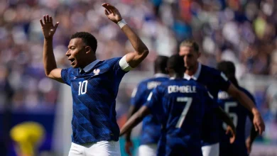 Foto de Kylian Mbappé marcó su gol número 13 en el Mundial y rompió el empate con Pelé