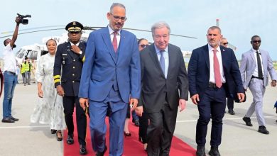 Foto de Guterres llegó a Haití y calificó de "desesperada" la situación humanitaria del país.