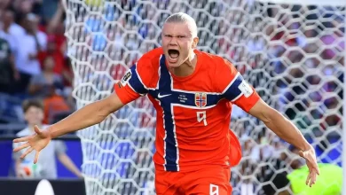 Foto de Erling Haaland hizo un debut de ensueño en la victoria de Noruega por 4-1 sobre Irak