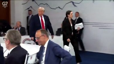 Foto de Donald Trump bromeó sobre su papel en la cumbre del G7 al ser uno de los asistentes: "Yo soy el jefe"