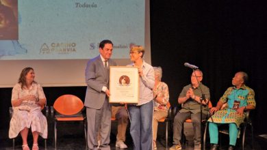 Foto de Lizamavel Collado ganó el premio literario en Madrid