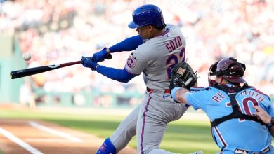 Foto de Juan Soto está haciendo todo lo posible para levantar a los Mets