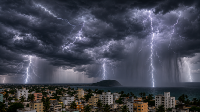 Foto de Se esperan lluvias y tormentas eléctricas este fin de semana: una onda tropical se acerca el domingo