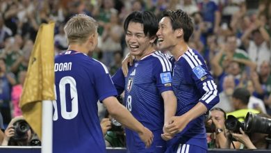 Foto de Japón venció a Túnez por 4-0 en el partido número 1.000 del Mundial de Fútbol.