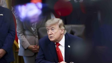 Foto de Trump afirmó que Irán "no causará problemas" en el Líbano o Estados Unidos lanzará otro ataque