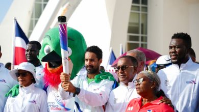 Foto de Medallistas olímpicos honran el relevo de la antorcha en Bayaguana