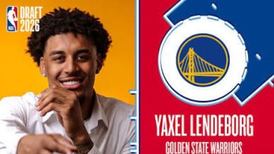 Foto de Otro dominicano en la NBA: Yaxel Lendborg seleccionado por Warriors