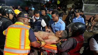 Foto de Alcalde de Chacao confirma muertes en Caracas tras sismos de 7,5 y 7,2 sin precisar cifras