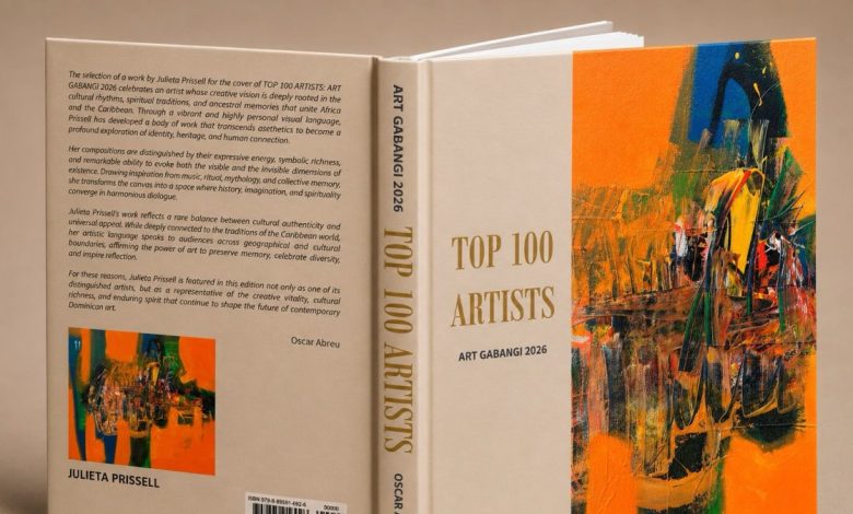 Foto de Oscar Abreu presentará libro de lujo Top 100 Artistas: Art Gabangi 2026