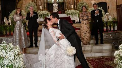 Foto de Omar Fernández compartió emotivas fotos de su boda religiosa