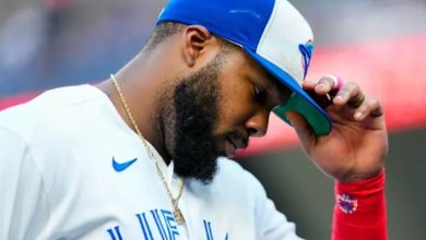 Foto de Vladimir Guerrero Jr. queda fuera de la alineación de los Azulejos