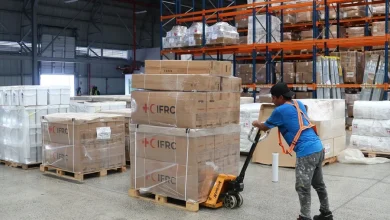 Foto de La Cruz Roja Internacional ha comenzado a enviar toneladas de ayuda humanitaria a Venezuela
