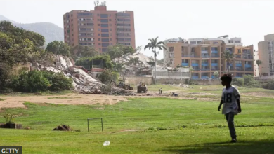 Foto de El campo de golf de La Guerra, alguna vez símbolo de opulencia, es ahora el epicentro del desastre