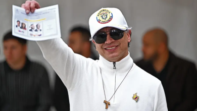 Foto de Petro vota por última vez como presidente y garantiza transferencia de poder