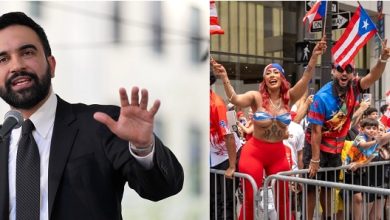 Foto de Condenan “plantón” del alcalde Mamdani contra puertorriqueños en Gracie Mansion.