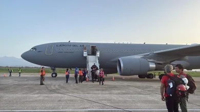 Foto de Aviones militares españoles con unidades de salvamento y emergencia han aterrizado en Venezuela