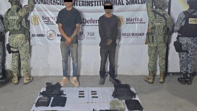 Foto de México: Detienen a miembros de banda criminal en Sinaloa | ACN