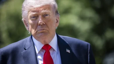 Foto de Trump afirmó que Irán "no causará problemas" en el Líbano o Estados Unidos lanzará otro ataque