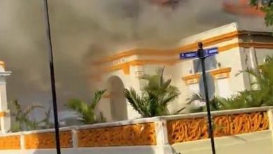 Foto de Se produjo un incendio en el Lodge de Restauración N°11 de Puerto Plata