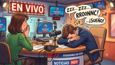 Foto de ¡Lo despertó! El comunicador comienza a roncar en el programa en vivo.
