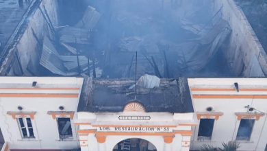 Foto de ¿Qué pudo haber causado el incendio en Restoration Lodge No. 11, según los bomberos?