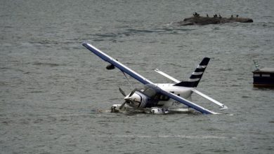 Foto de Accidente en el río Nueva York: un hidroavión se estrella con ocho a bordo y dos heridos