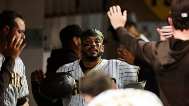 Foto de Luis Campasano y Miguel Andujar expresaron el "poder del plátano" con los Padres