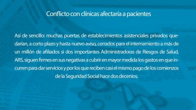 Foto de Los conflictos con las clínicas afectarán a los pacientes.