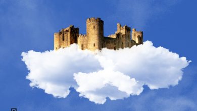 Foto de castillo en el aire