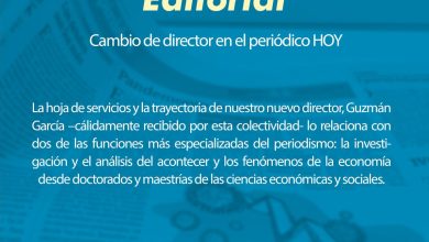Foto de Cambio de Director en Revista HOY